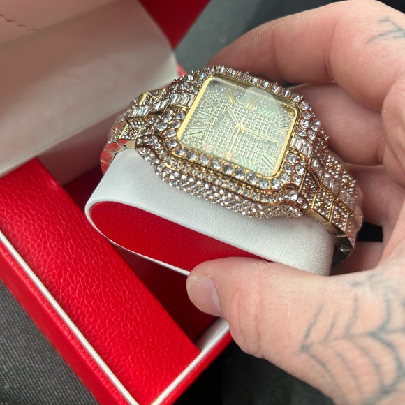 Crystal-Embellished Watch